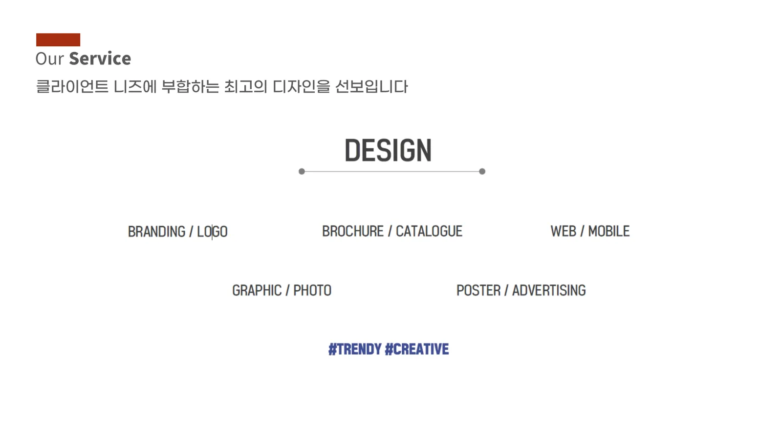 홈페이지 제작 / SNS